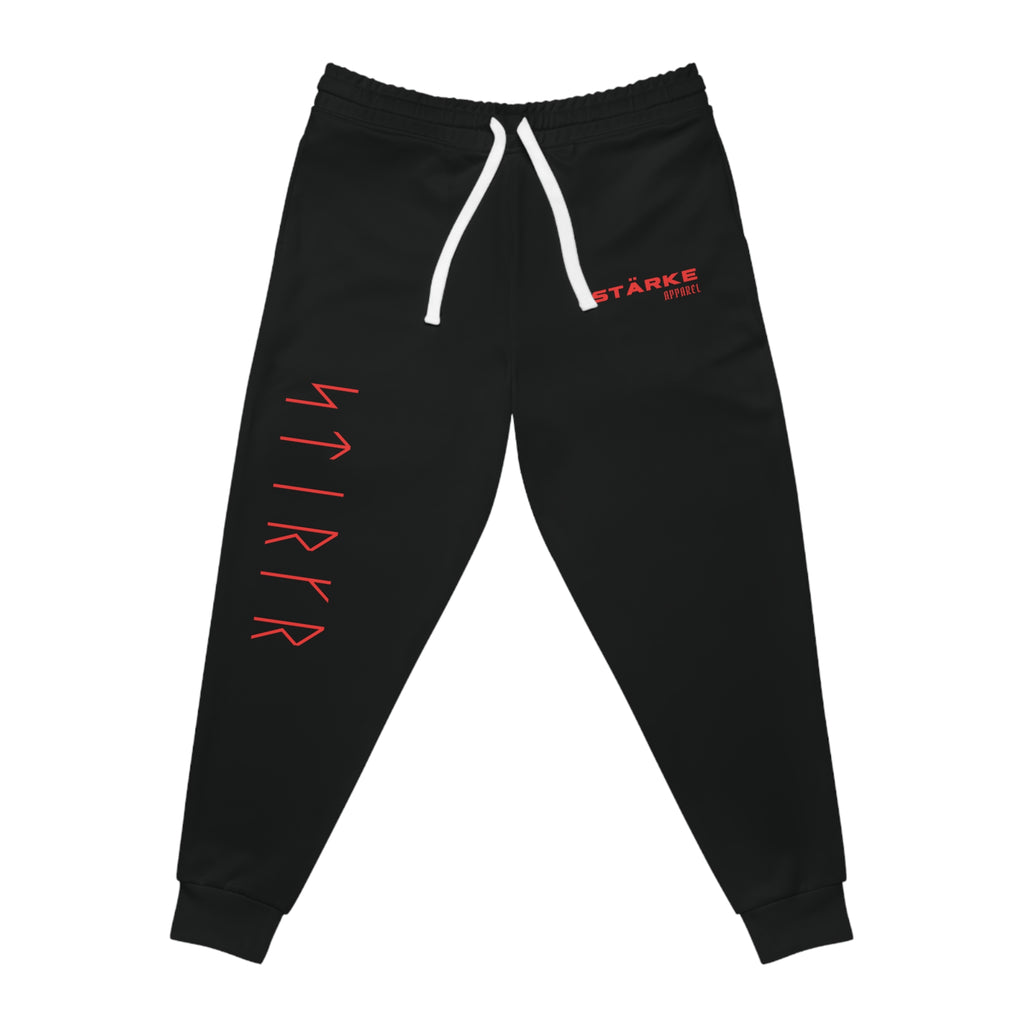Starke Black Athletic Joggers