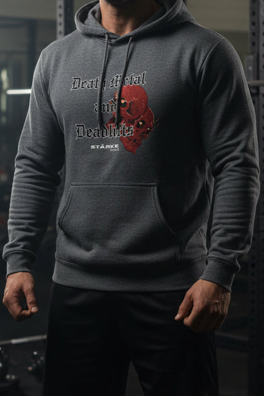 Death Metal and Deadlifts Hoodie